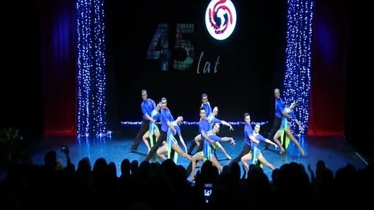 45-lecie Formacji Tańca Towarzyskiego "GAMZA" w rytmie ABBY 