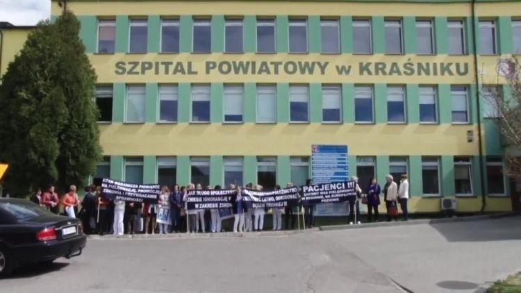 milczący protest pielęgniarek