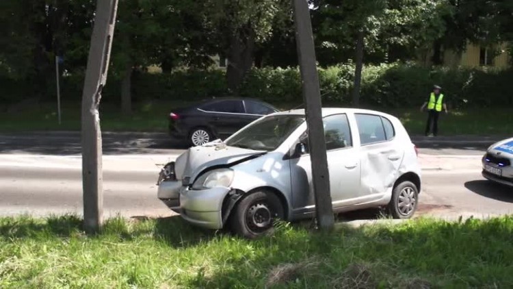 Wypadek na ul. Urzędowwskiej