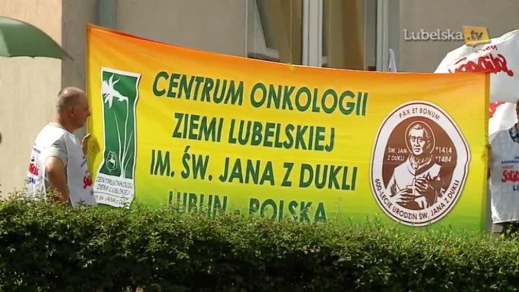 protest centrum onkologii ziemi lubelskiej