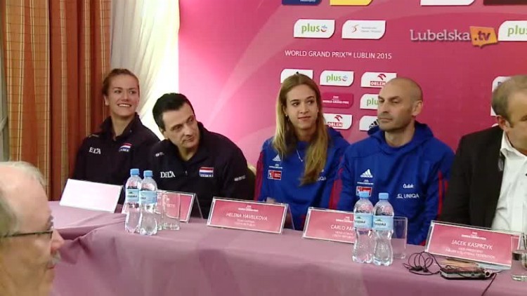 konferencja siatkarzy