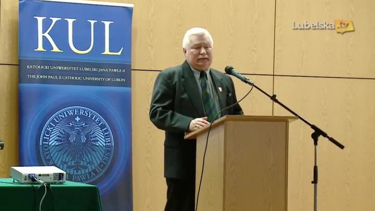 lech wałęsa na kul