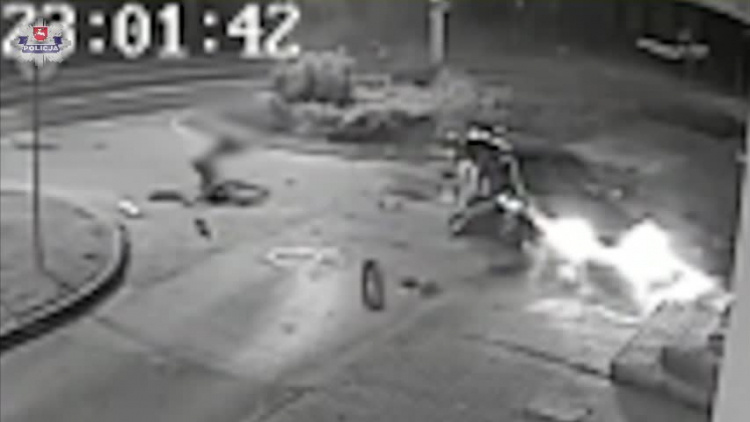 Wypadek na annopolskim rynku.mp4